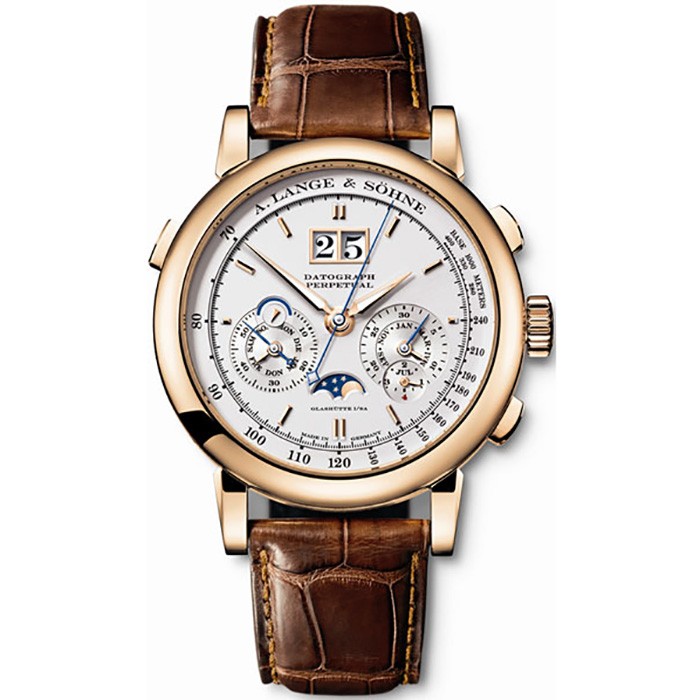 A Lange and Sohne 全新 410.032 E Datograph Perpetual 41mm Mens Watch | WORLDTIMER